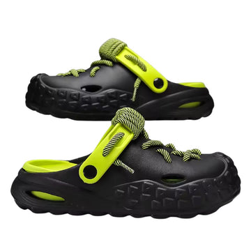 Breathable Thick Sole Summer Clogs with Convertible Heel Strap