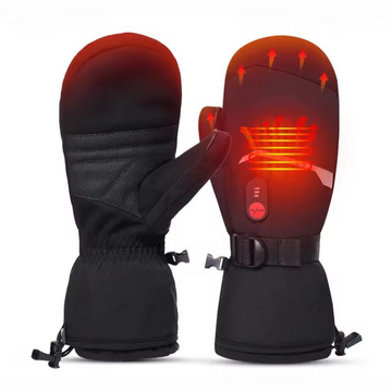 Rechargeable Heated Gloves Waterproof Winter Gloves for Outdoor Sports