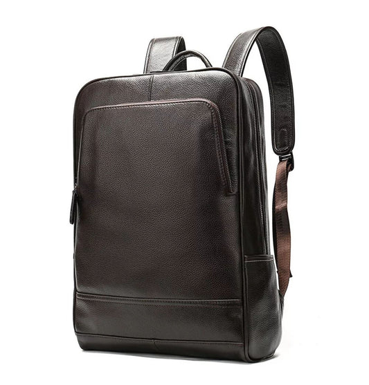 Vintage Leather Backpack – Full-Grain Leather, Durable And Stylish for Work and Travel