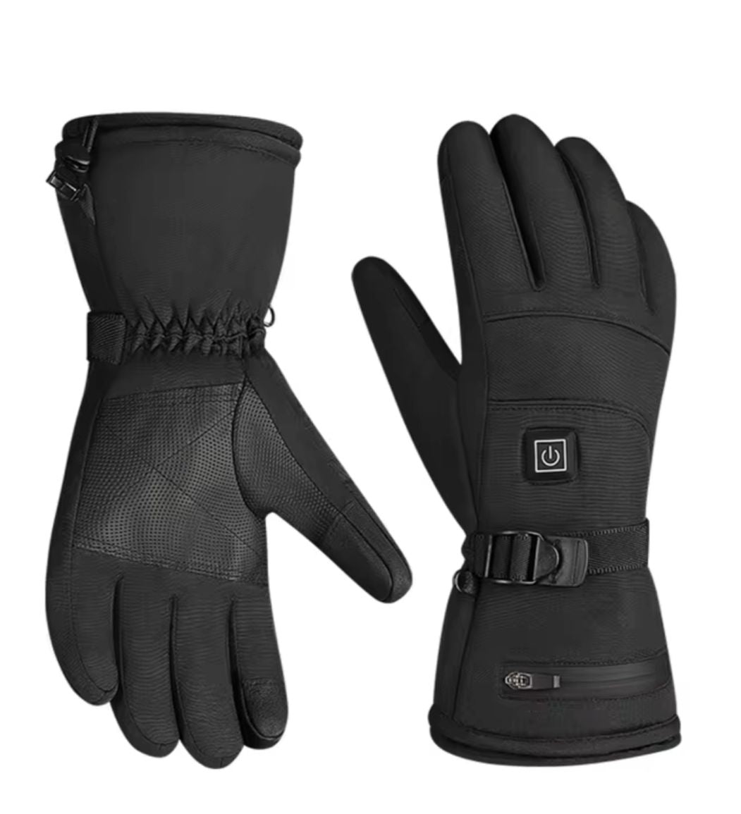 Electric Heated Winter Gloves Waterproof with Touchscreen