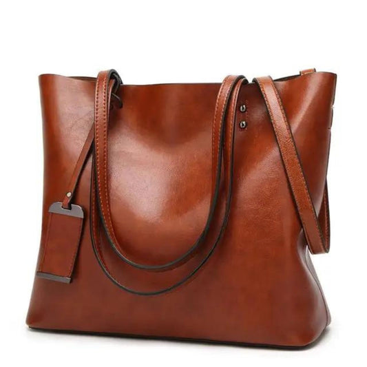 Chic & Versatile: Premium PU Leather Tote for Every Occasion