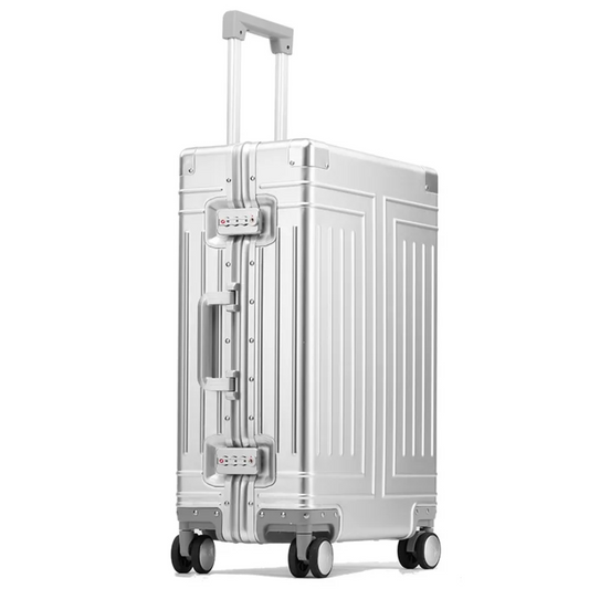 Luxury Aluminum Spinner Suitcase