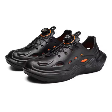 Men’s EVA Breathable Summer Sandals with Quick Lace and Anti-Slip Sole