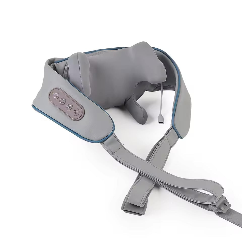 Wireless Neck & Back Massager Cordless Pain Relief