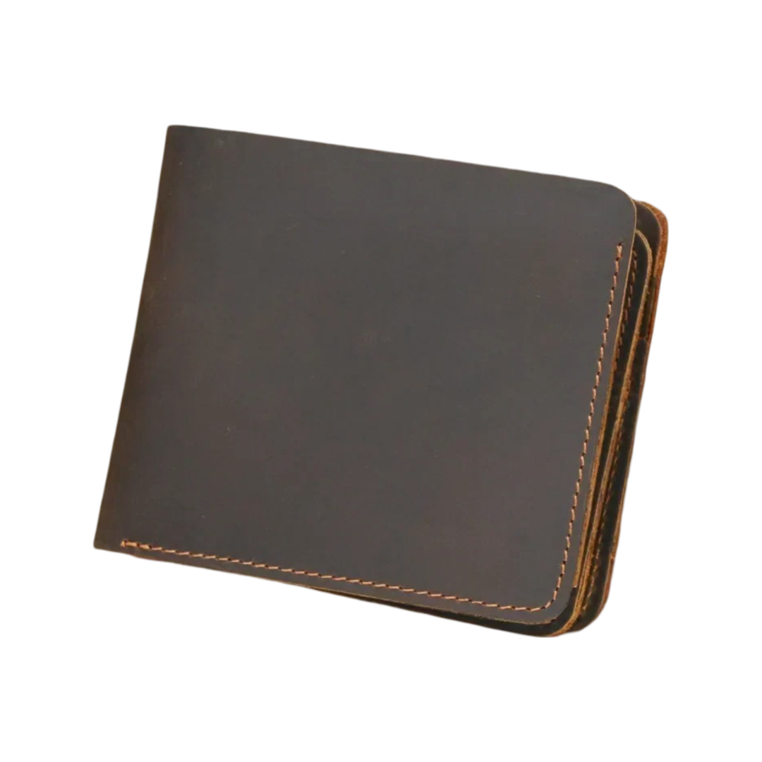 Handcrafted Genuine Leather Bi-Fold Wallet