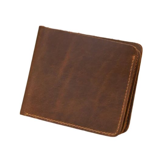 Handcrafted Genuine Leather Bi-Fold Wallet
