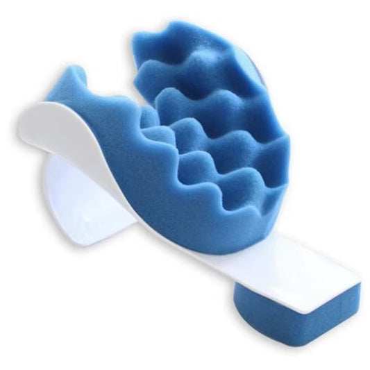 Therapeutic Neck and Shoulder Relaxer Pillow for Cervical Spine Support