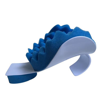 Therapeutic Neck and Shoulder Relaxer Pillow for Cervical Spine Support